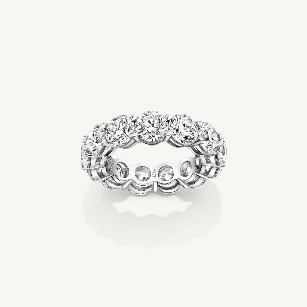 Round Diamond Eternity Band