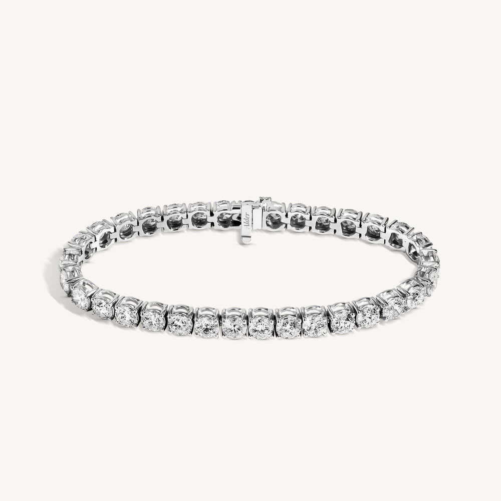 Classic Round Diamond Tennis Bracelet