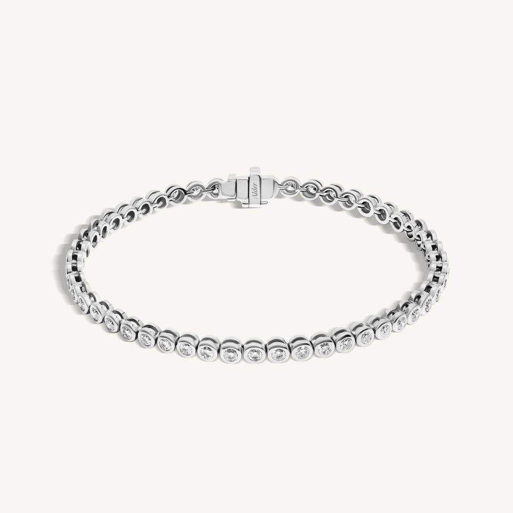 
                  
                    Round Diamond Bezel Tennis Bracelet
                  
                